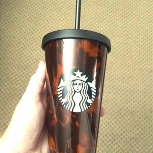 Starbucks Tortoise Shell Acrylic Tumbler (16oz)